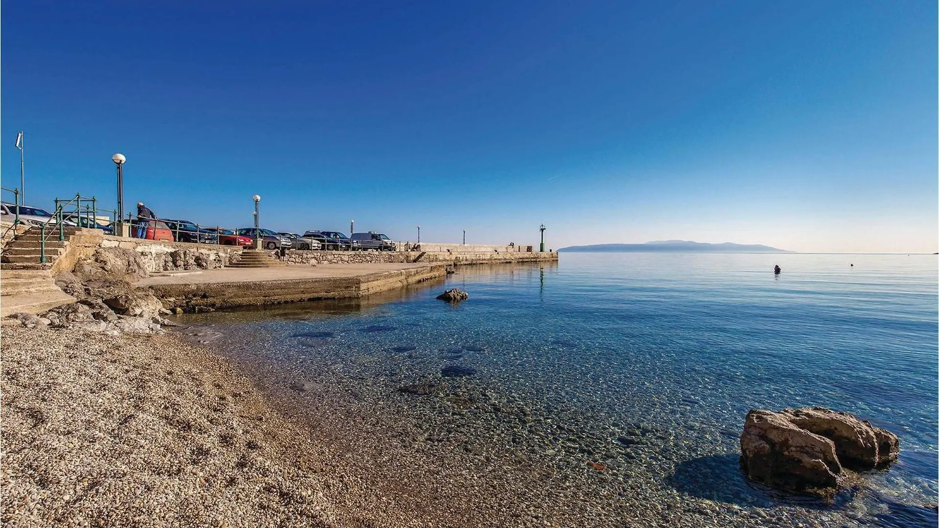 Lovely Apartment In Lovran With House Sea View